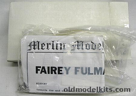 Merlin Models 1/72 Fairy Fulmar plastic model kit
